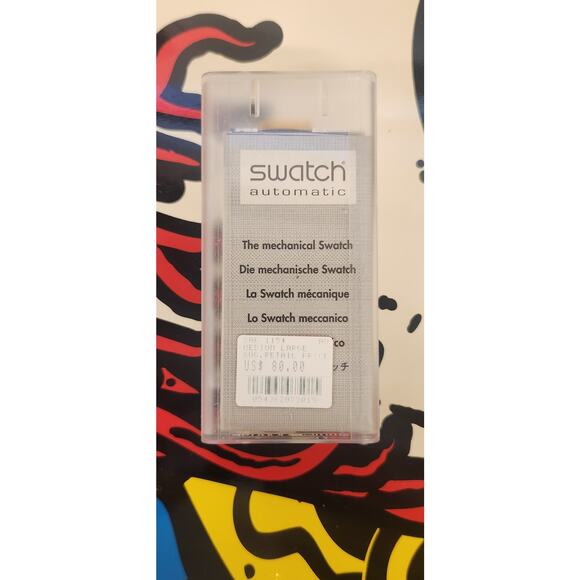 Swatch watch GOLDEN SIXTIES SAK115 1995 Automatic 23 Jewels Swiss made NOS - Picture 10 of 10